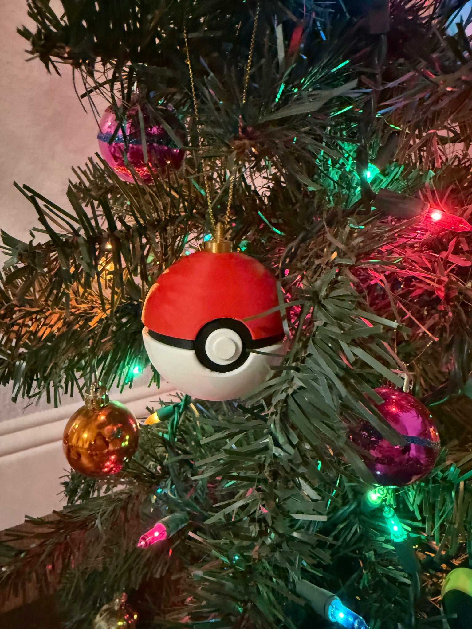 Pokeball Ornament Set