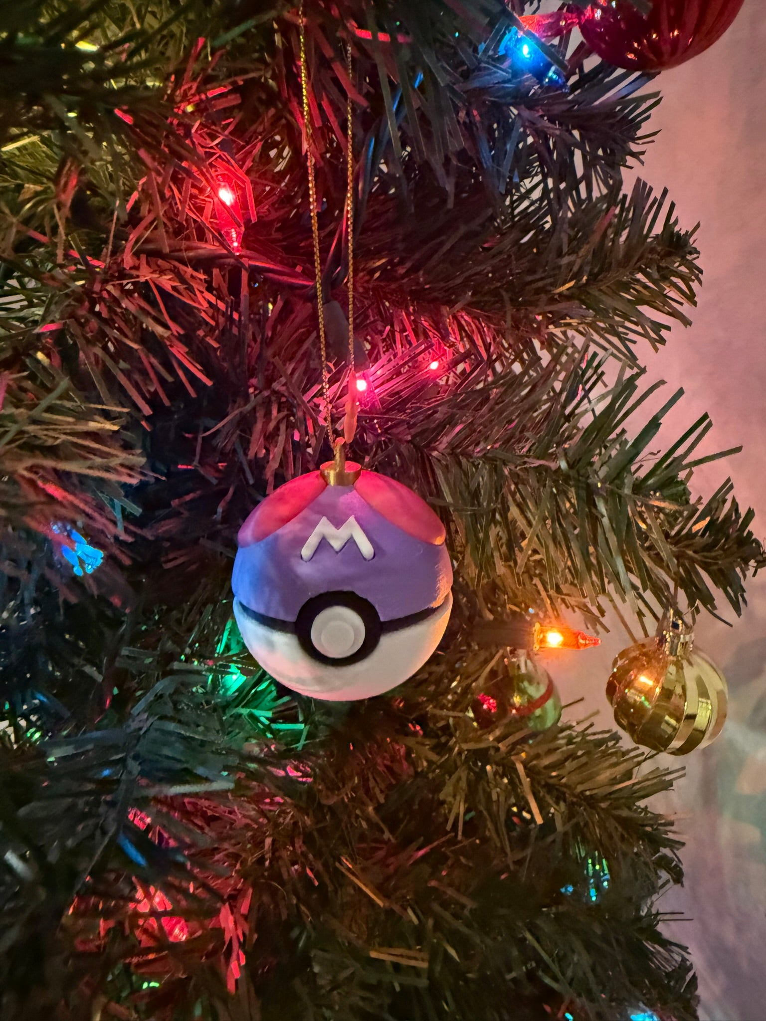 Pokeball Ornament Set
